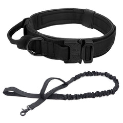 Tactical Dog Collar Dog Leash Tactical Collar Dog Leash Pet Outdoor Collar Training Pet Supplies