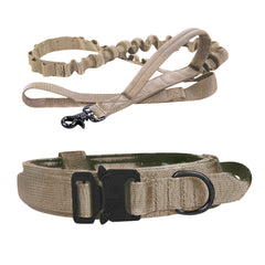 Tactical Dog Collar Dog Leash Tactical Collar Dog Leash Pet Outdoor Collar Training Pet Supplies