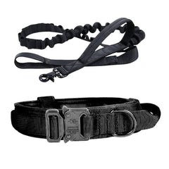 Tactical Dog Collar Dog Leash Tactical Collar Dog Leash Pet Outdoor Collar Training Pet Supplies